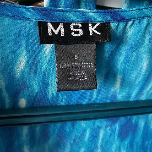 Blue Aquamarine Short Sleeved Midi Dress - Picture 6 of 6